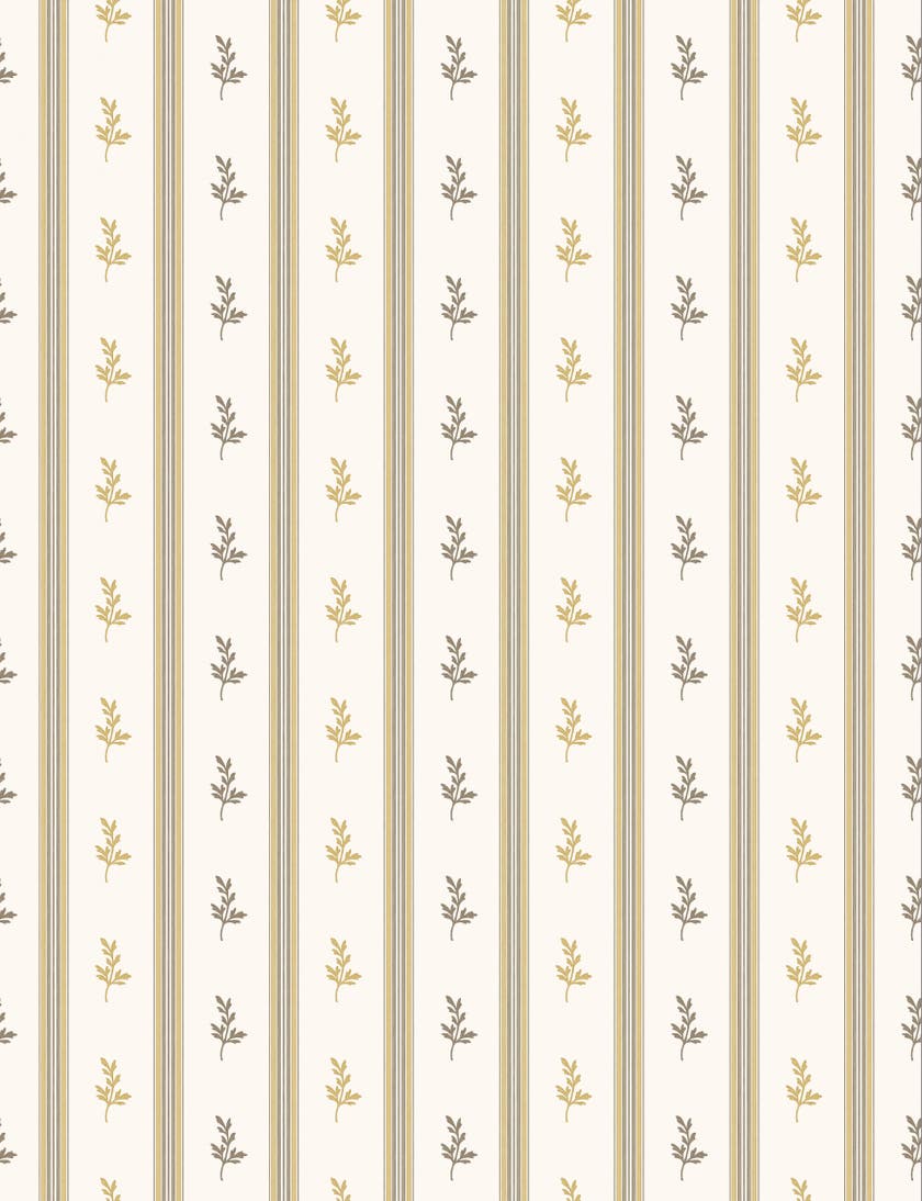 Nina Campbell - Anduze Ochre Chocolate