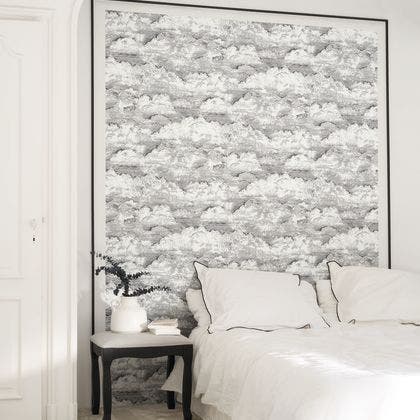 Casadeco - Songe Noir Gravure Voyage Onirique