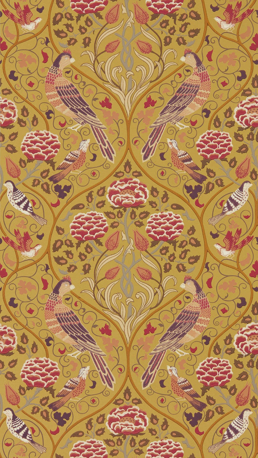 Morris & Co - Seasons By May Saffron Melsetter Wallpapers