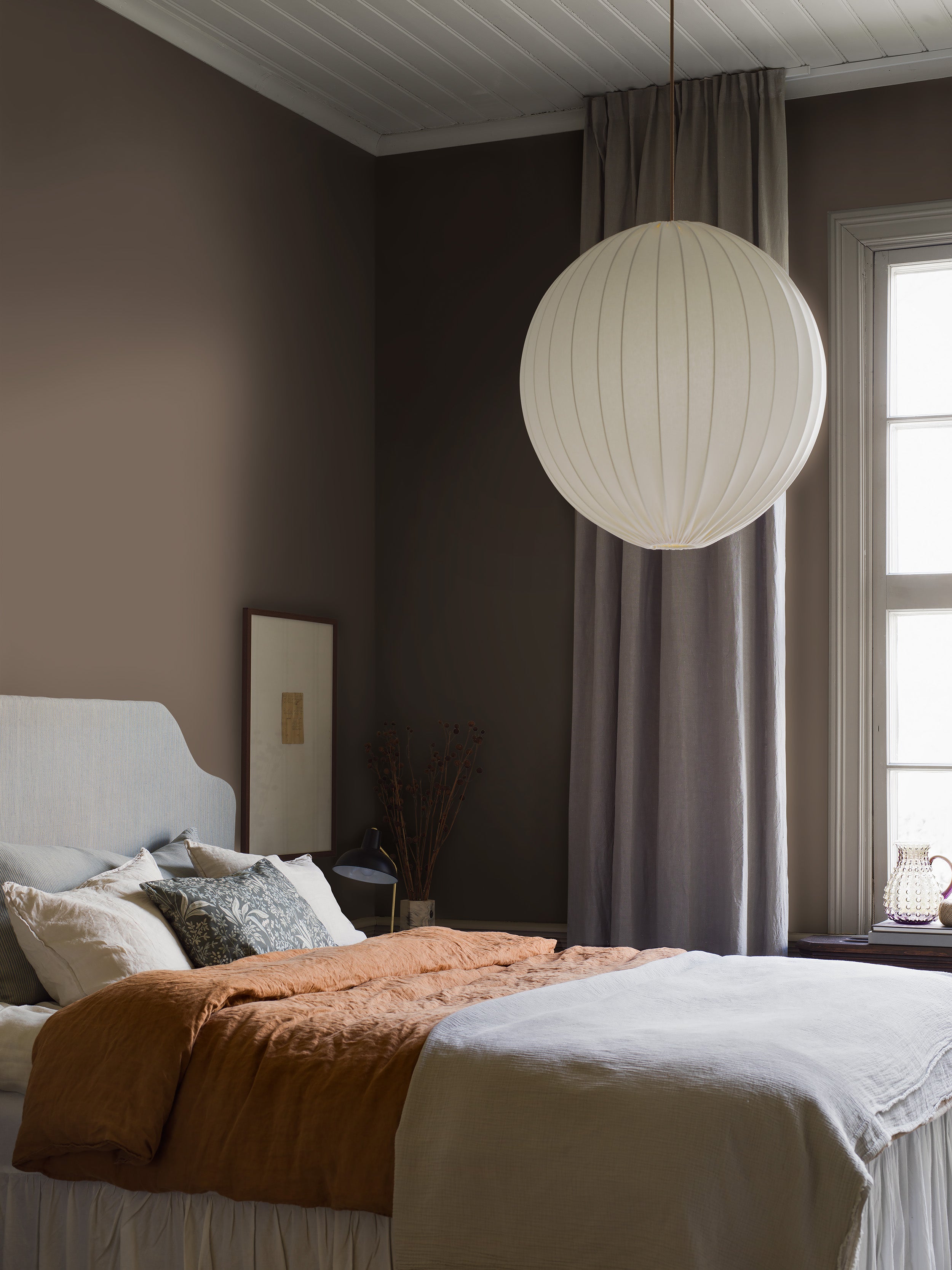 Boråstapeter - Chestnut Brown