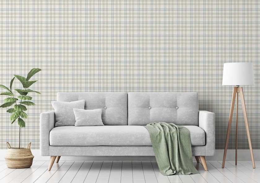 Countryside Check Natural