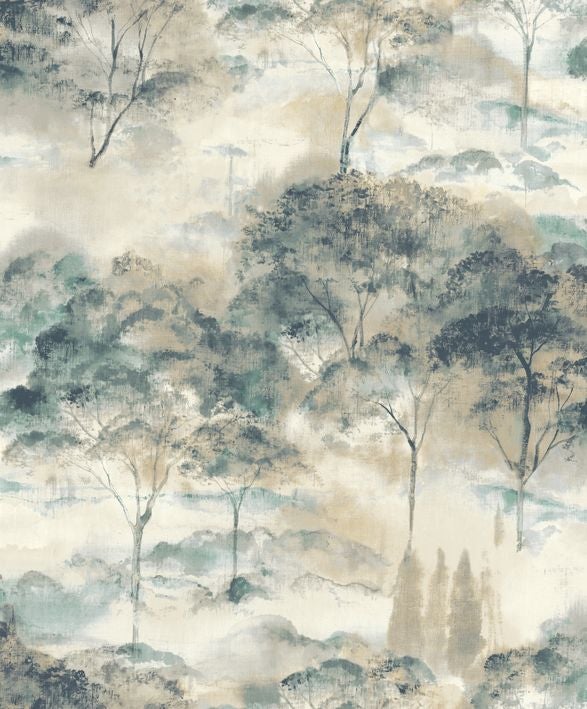 Casadeco - Sila Beige Mastic / Bleu Riverside 4