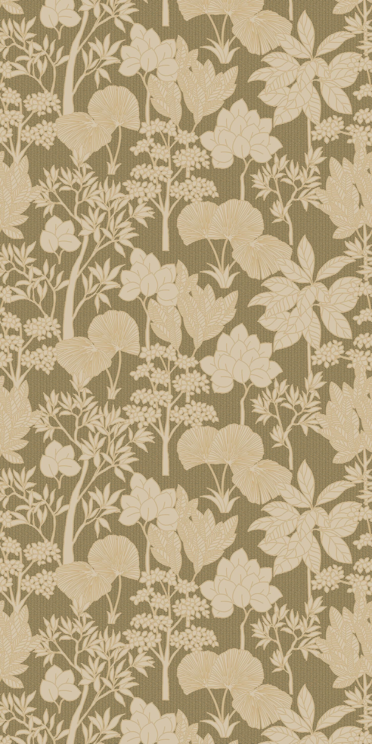 Casamance Inara Kaki/Doré