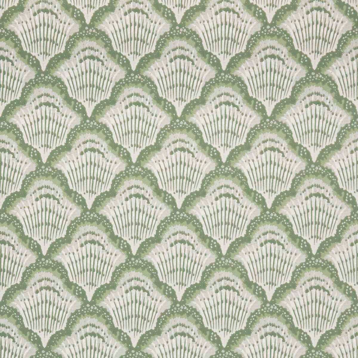Carma - Calico Shell verde V&A Decorative Papers 2
