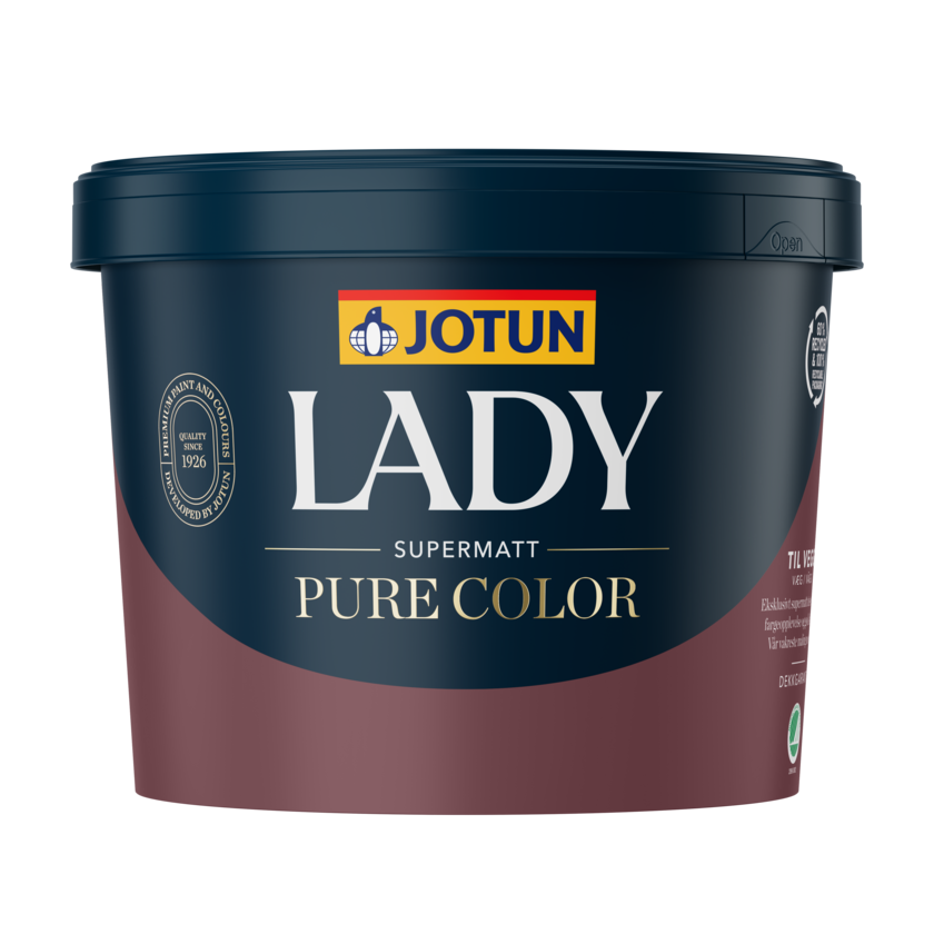 Lady Pure Color 9 L Vit