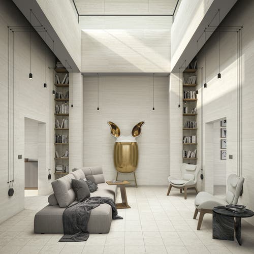 London-R Blanco - 80x80cm