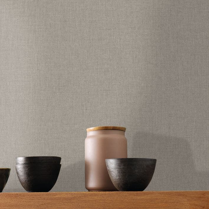 Caselio - Uni Mat Taupe Fume Linen Edition 2