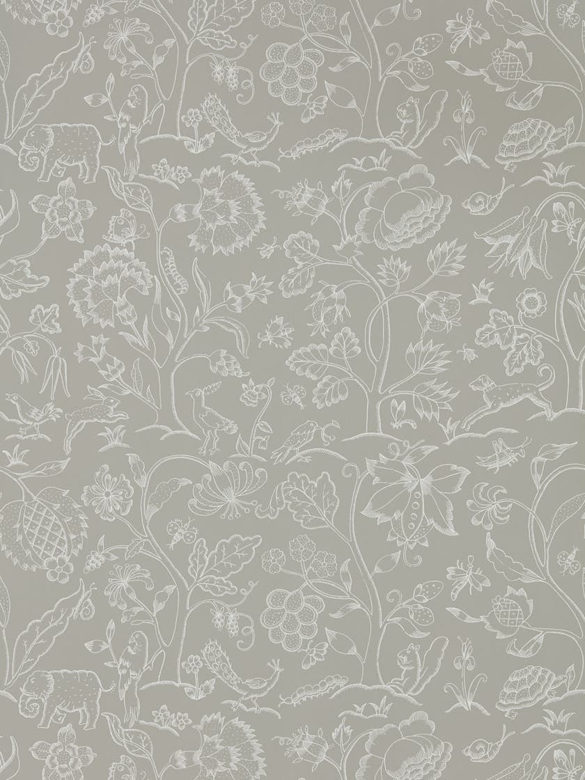 Morris & Co - Middlemore Linen Chalk Melsetter Wallpapers