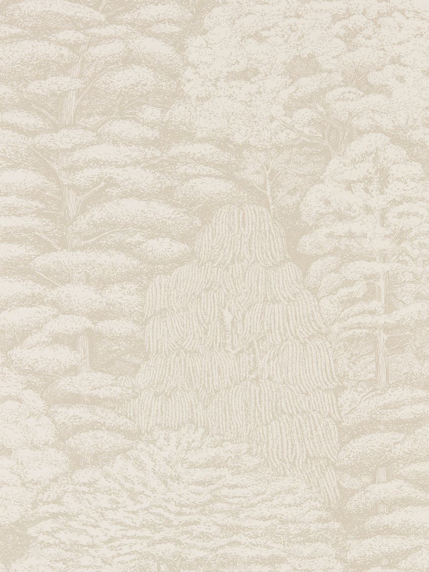 Sanderson - Woodland Toile Ivory/Neut Arboretum Wallpapers