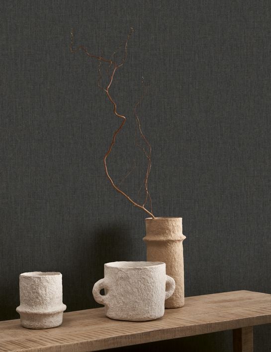 Casadeco - Scribe Noir Reglisse Babylone Cad