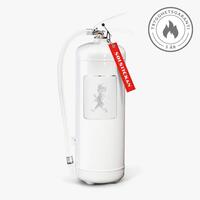 Brandsläckare 6 kg Vit/Silver