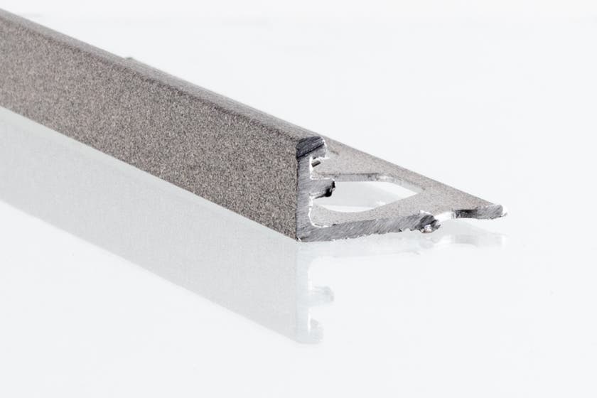 Avslutningslist Greige Rak 12,5mm / 250cm