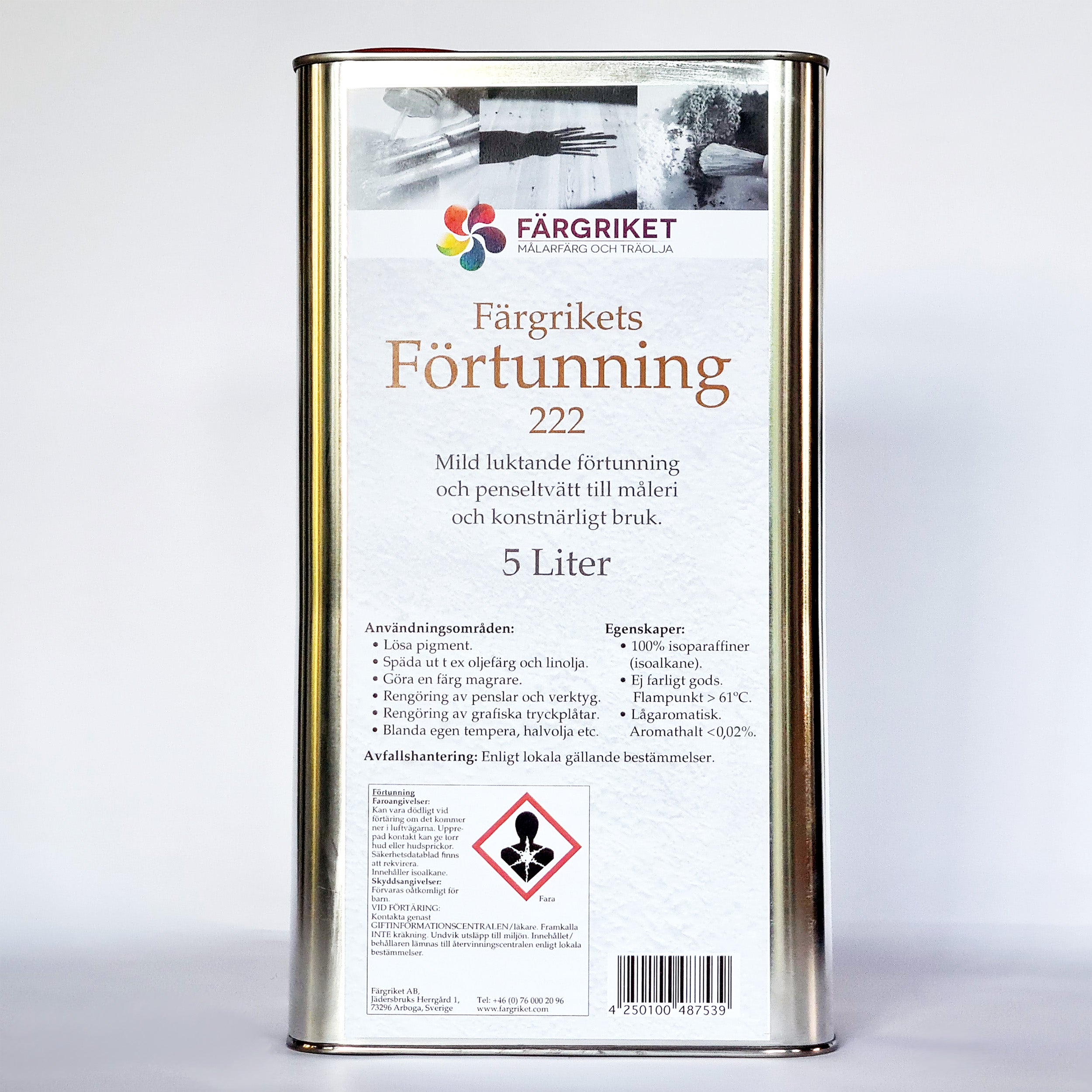 Färgriket förtunning 222 - 5L