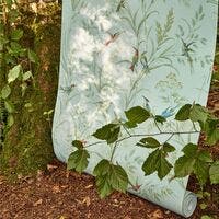 Tuileries Sage/Multi Country Woodland Wallcove