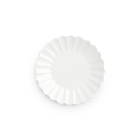 Oyster Tallrik 20 cm Vit