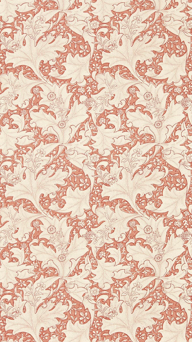 Wallflower Chrysanthemum Emery Walker`s House Wall