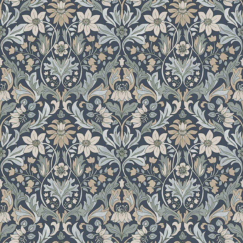 Boråstapeter - Blomsterfröjd