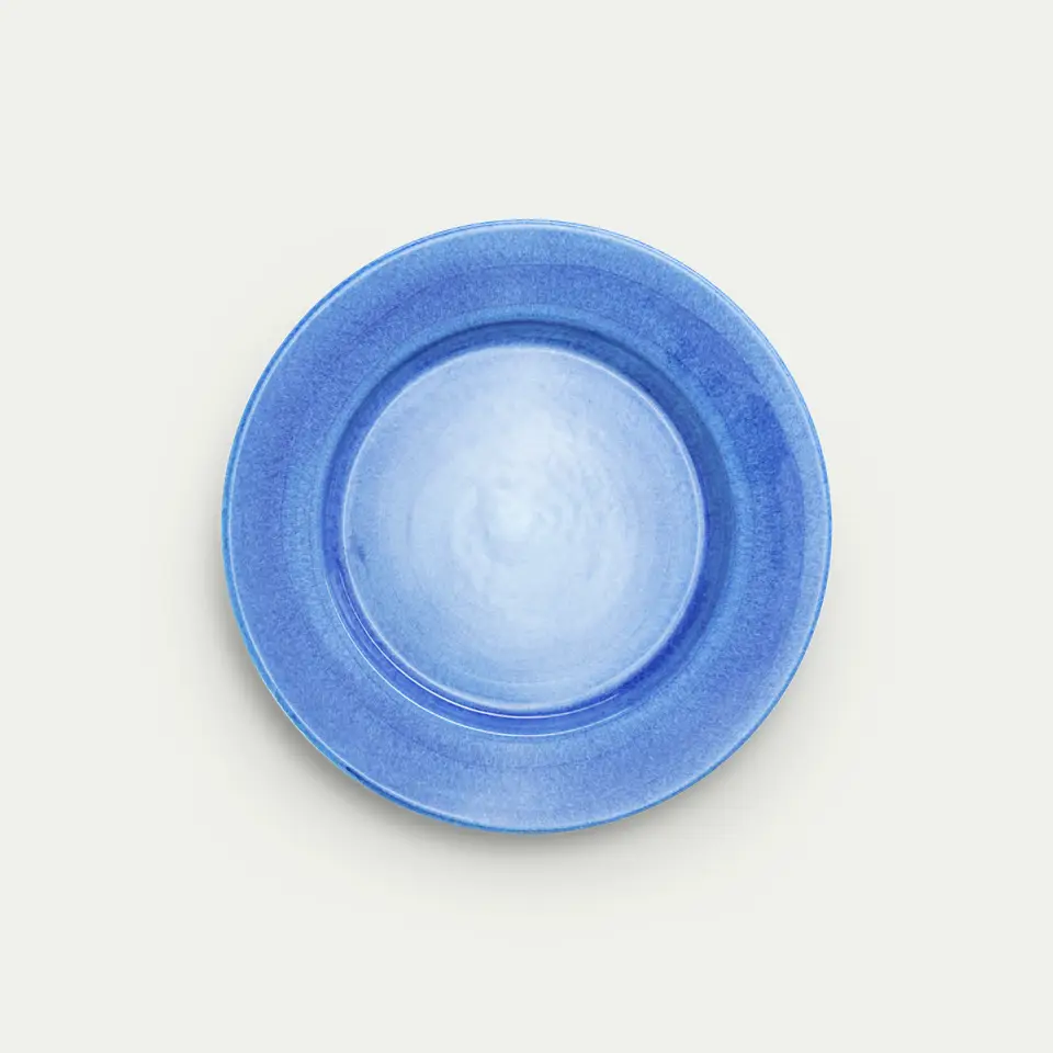 Basic Tallrik Ljusblå 28cm