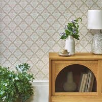 Calico Shell ivory V&A Decorative Papers 2