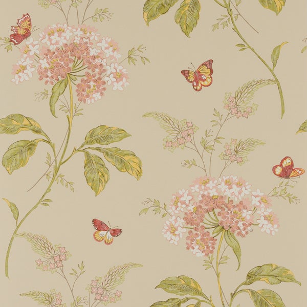 Colefax and Fowler - Messina Pink/Green