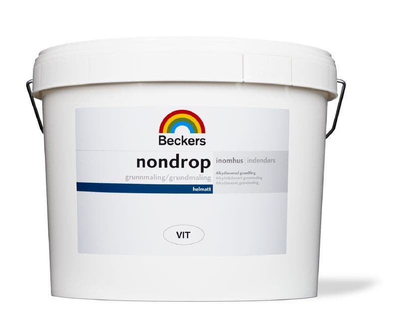 Nondrop Grundfärg 10 L Vit