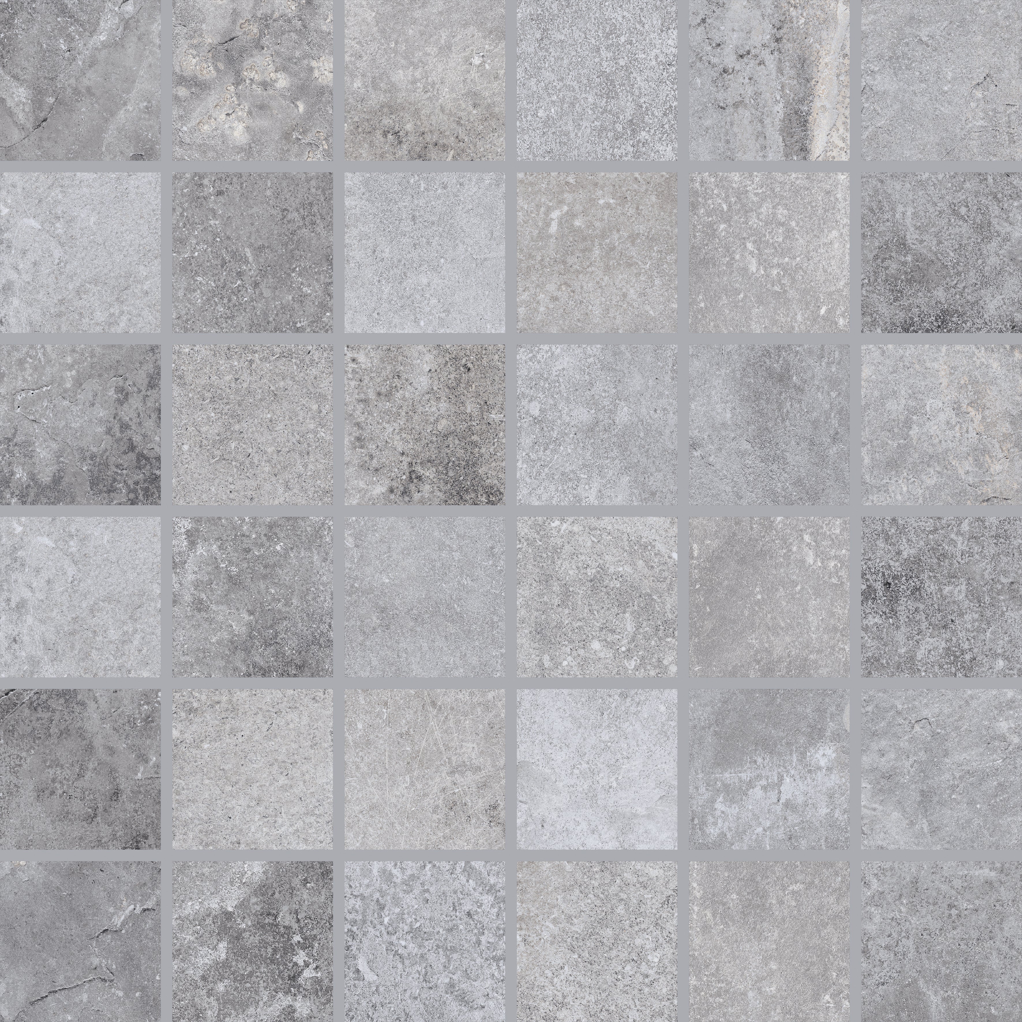 Craft Grey mosaik 5x5, ark 30x30