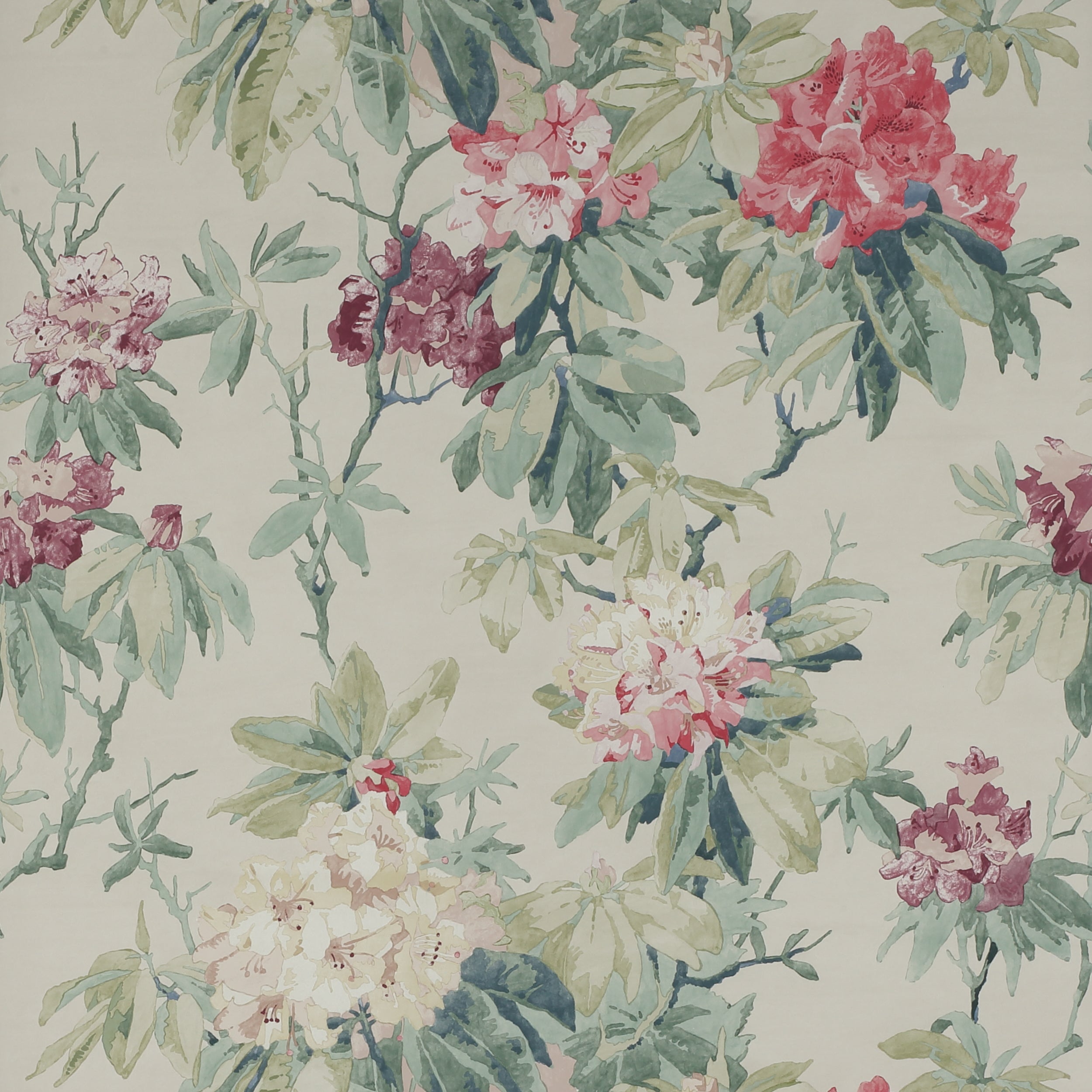 Colefax and Fowler - Mereworth Pink/Forest (Outlet)