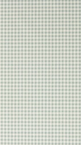 Sanderson - Gingham Duck Blue Country Woodland Wallcove