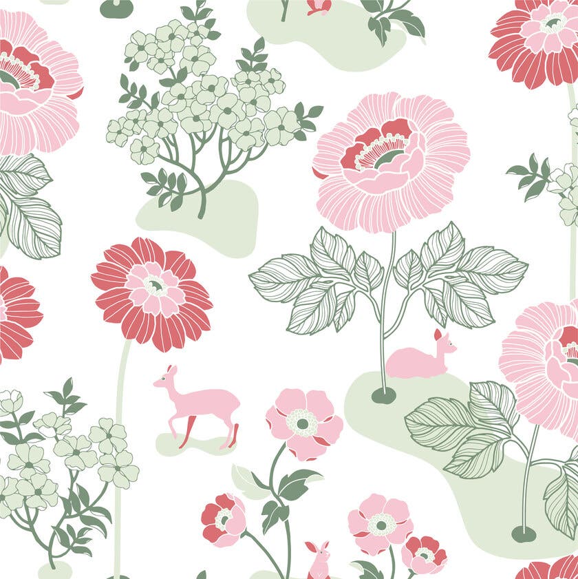 Blomsteräng, Röd Duro 1900