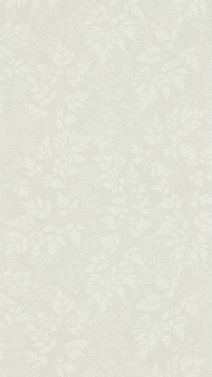 Sanderson - Spring Leaves Flint Potting Room Wallpapers