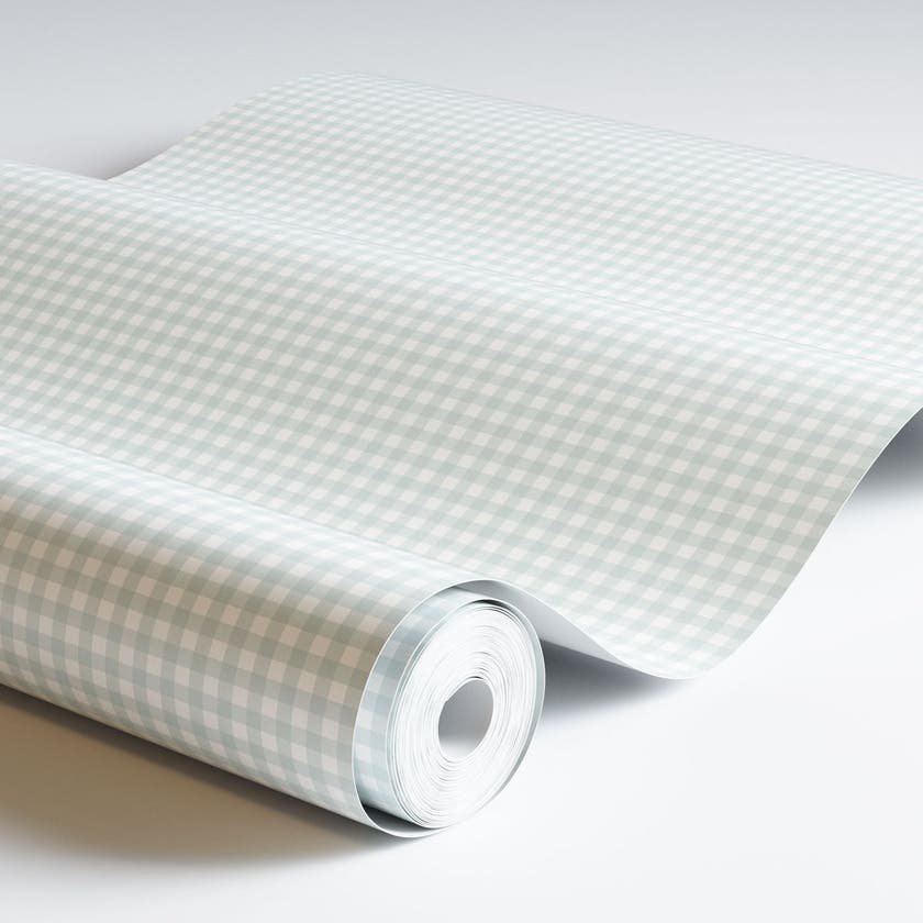 Lotta Blå Småmönstrat