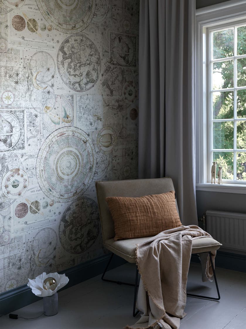 Boråstapeter - Vintage Star Map