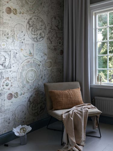 Boråstapeter - Vintage Star Map