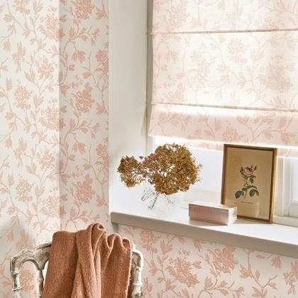 Casadeco - Rosa Rose Blush Les Belles Toiles De Jouy