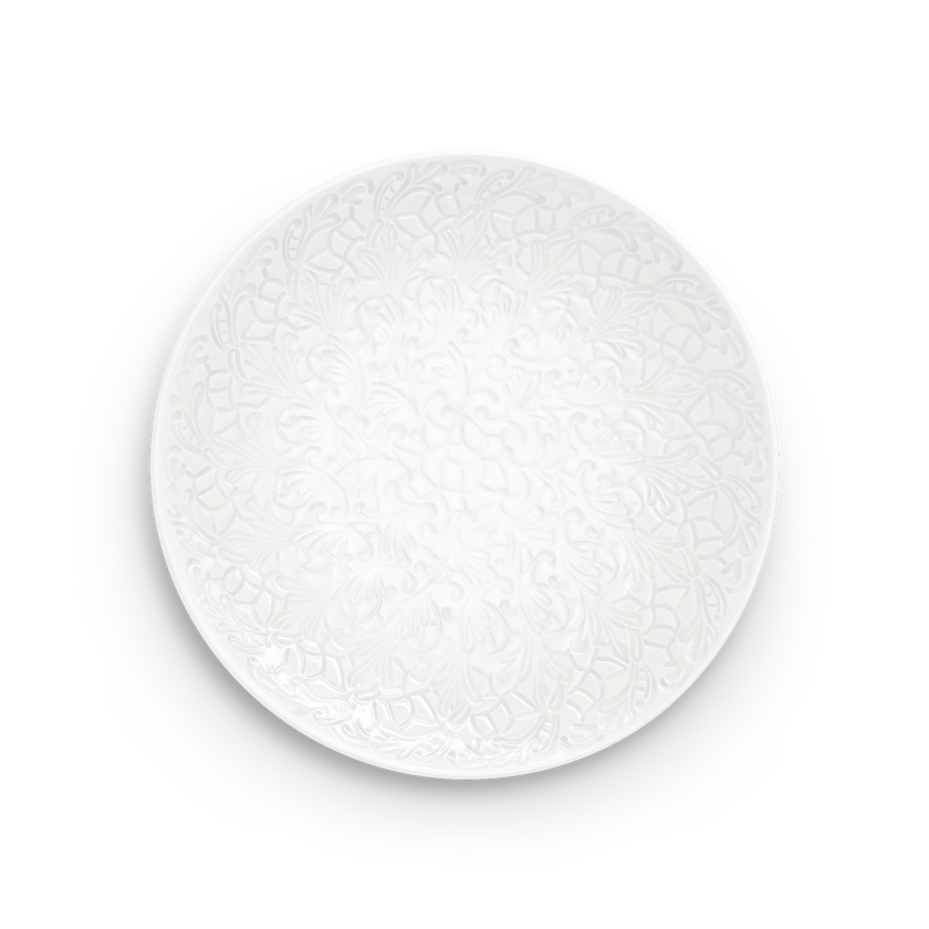 Lace Fat 34 cm Vit