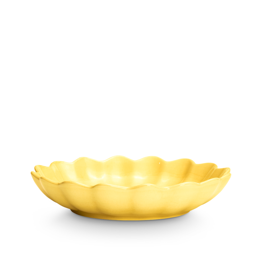 Ostronskål Gul 24cm