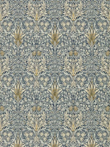 Morris & Co - Snakeshead Indigo/Cumin Morris 160th Anniversary