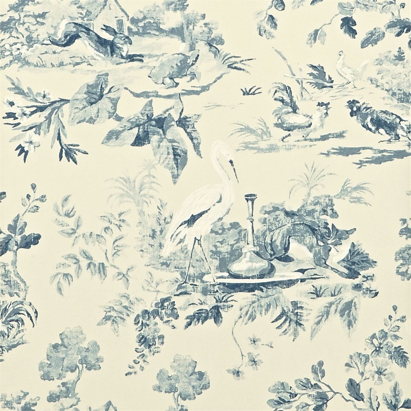 Sanderson - Aesops Fables Blue Sanderson One Sixty Wallp