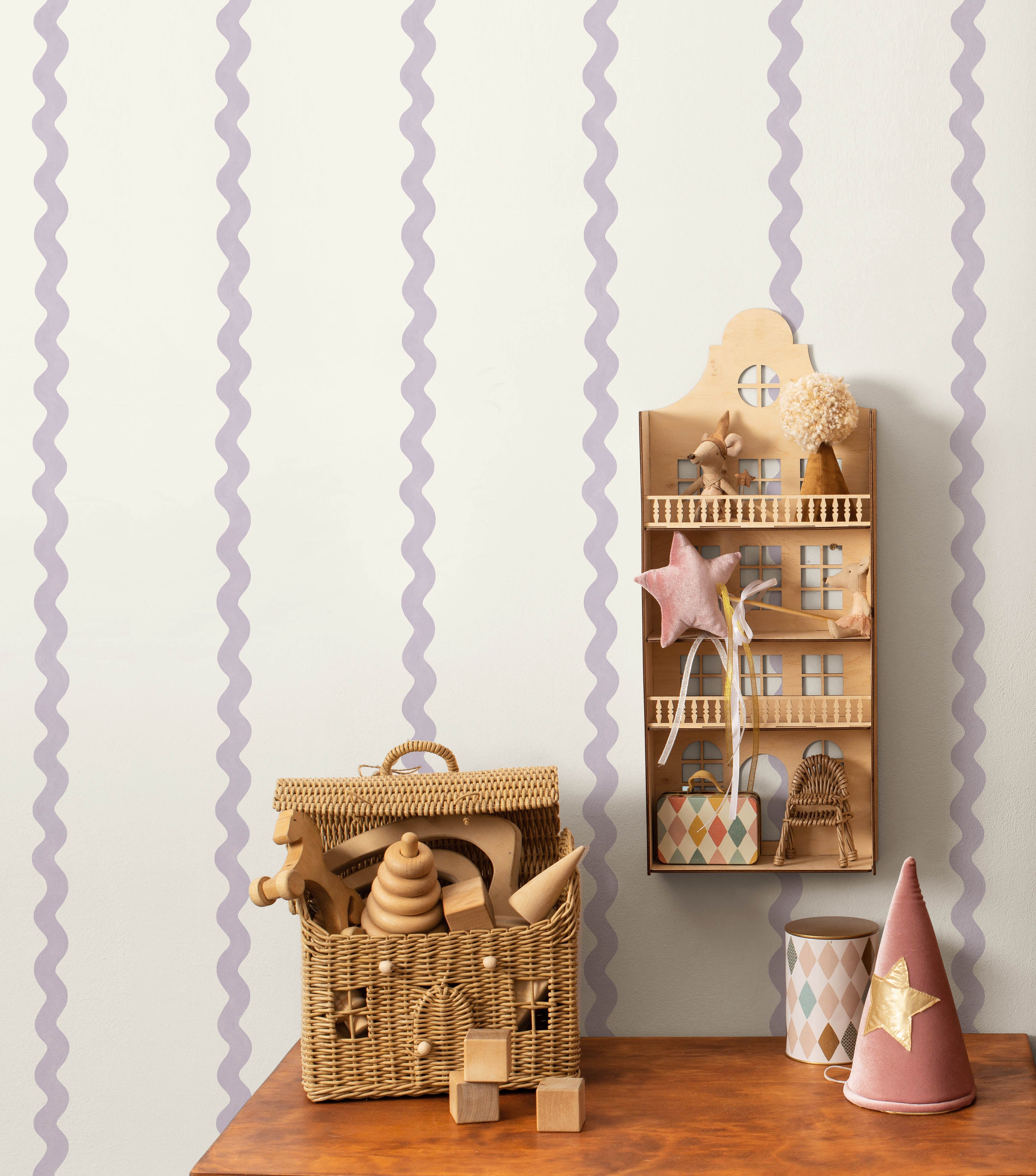 Intrade - Do the Wiggle Stripe Lilac