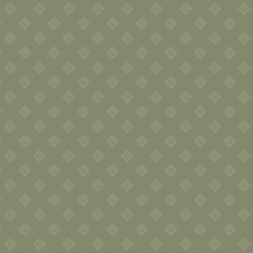 Lim & Handtryck - Gunnebo Slott - Grön/Guld x108-54