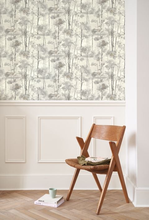 Casadeco - Skandinavia Noir Gravure Riverside 4