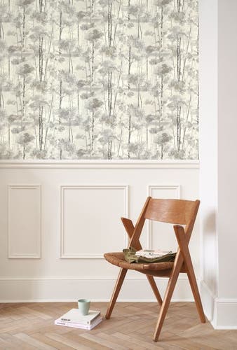 Casadeco - Skandinavia Noir Gravure Riverside 4