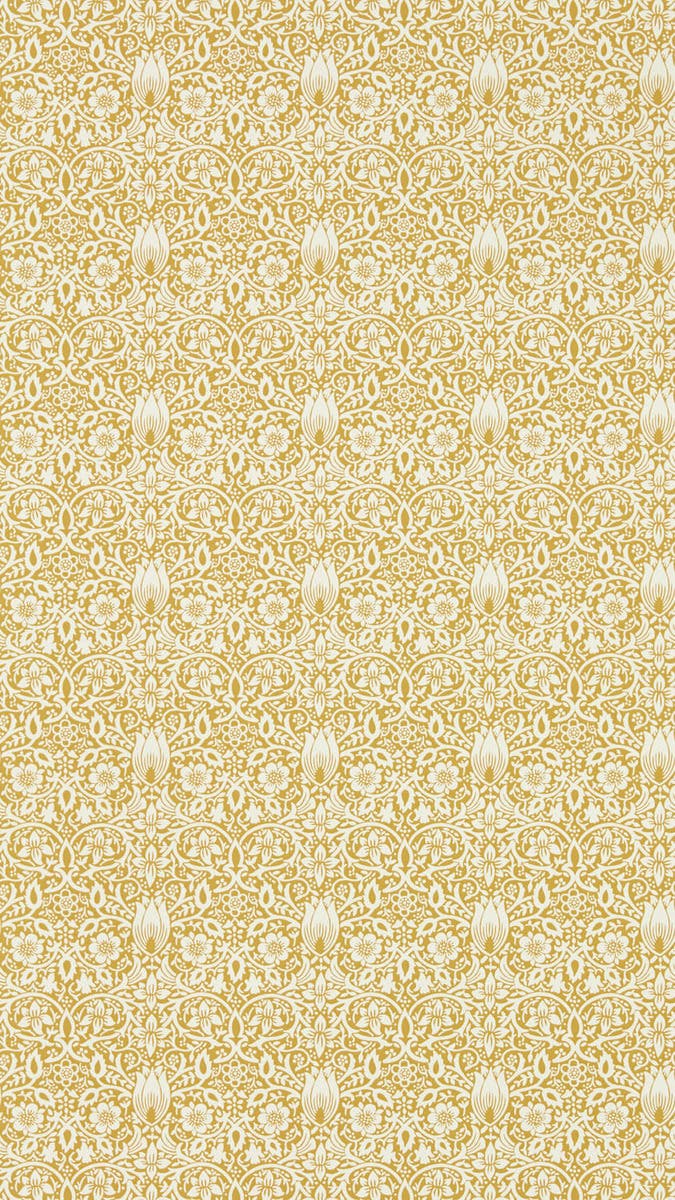 Borage Sunflower Emery Walker`s House Wall