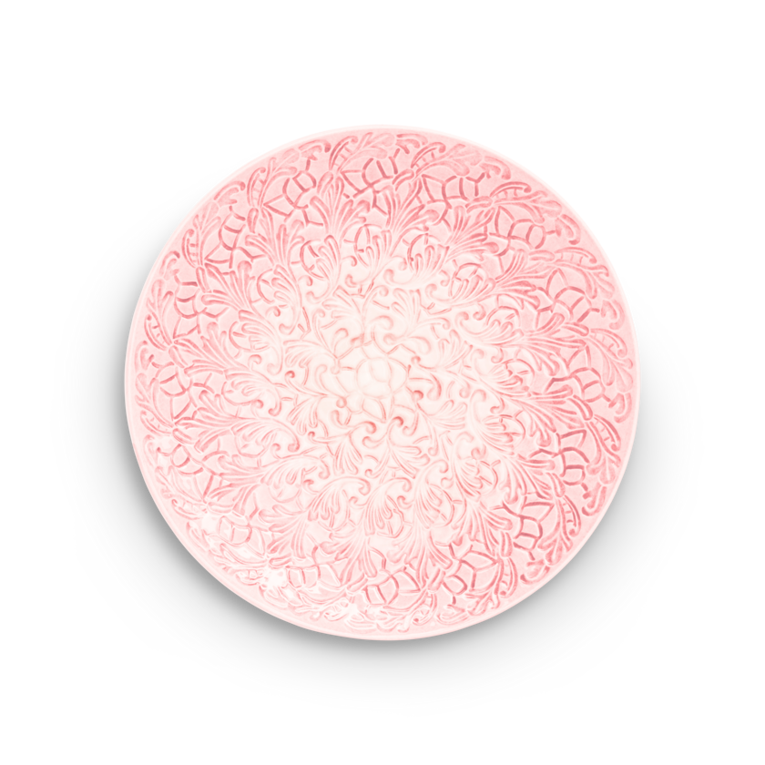 Lace Fat 34 cm Ljusrosa