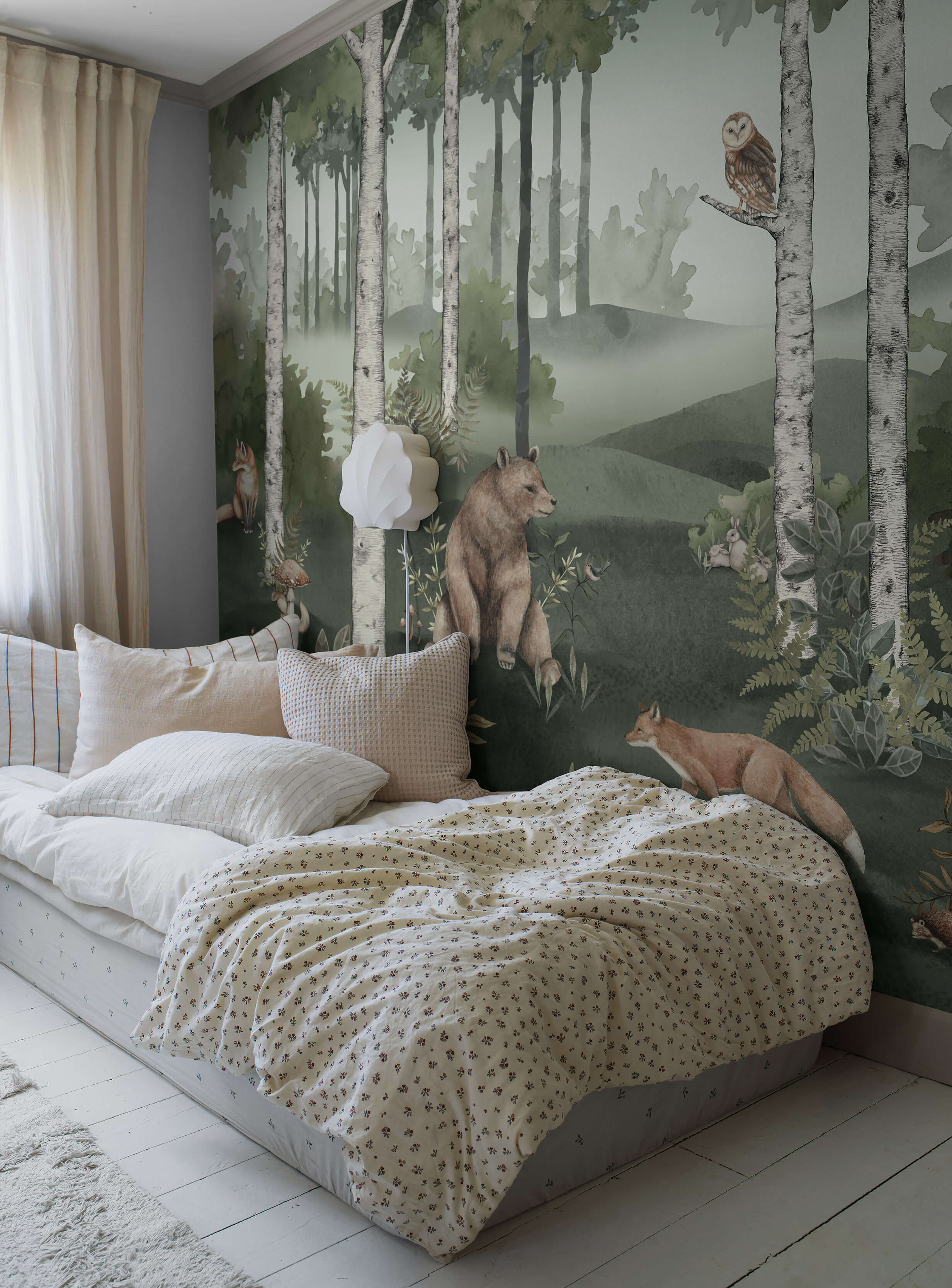 Boråstapeter - Wild Forest Mural Newbie