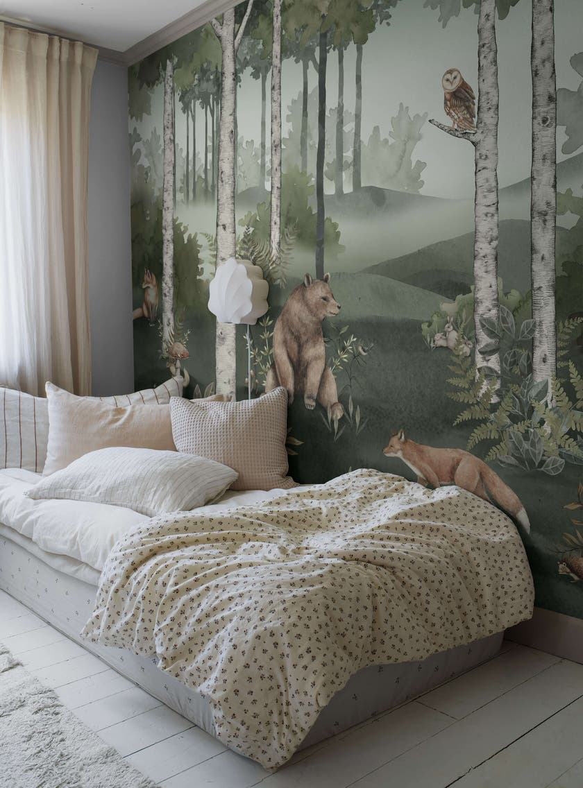 Boråstapeter - Wild Forest Mural Newbie