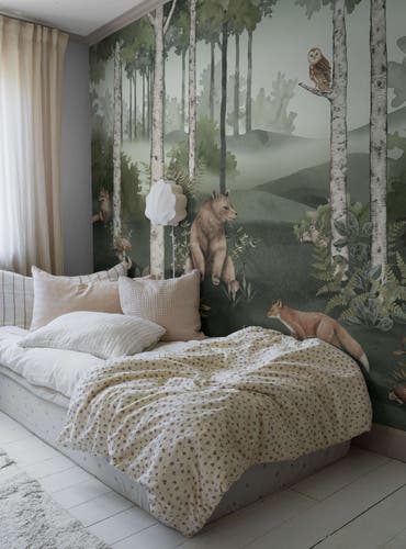 Boråstapeter - Wild Forest Mural Newbie