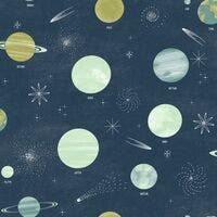 LA VOIE LACTEE BLEU NUIT LES MINI MONDES