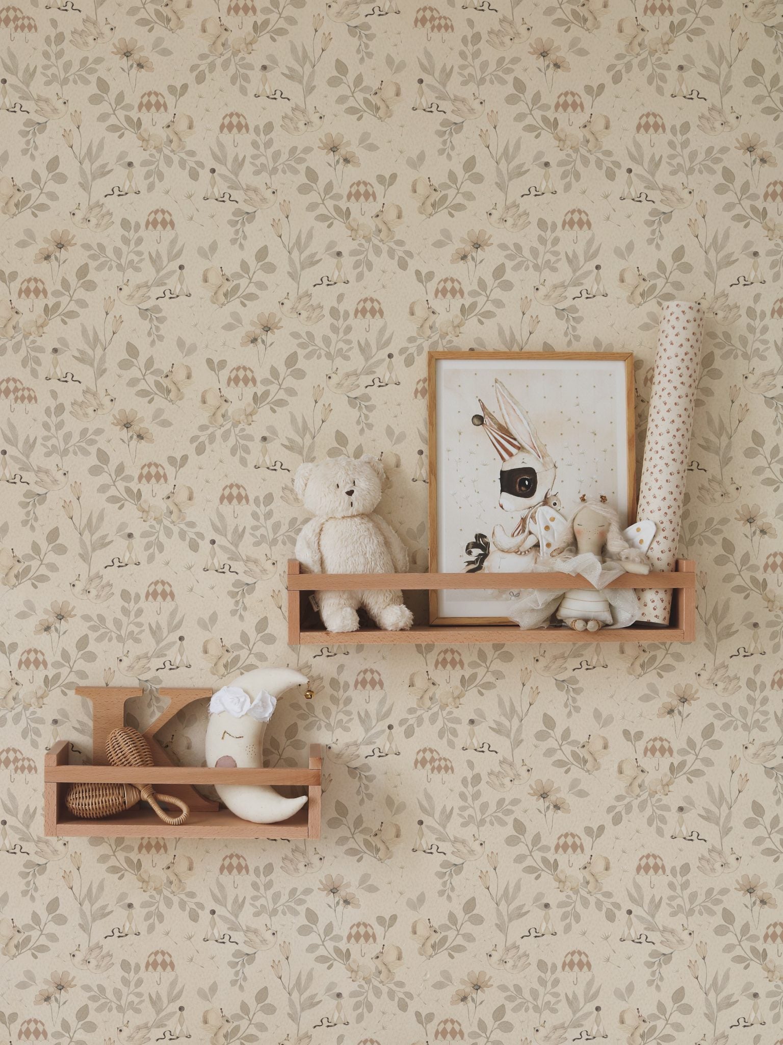 Flower Forest Off White MM-1805