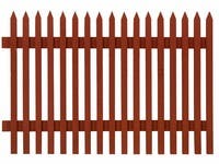 Falu Rödfärg Staket Tradition